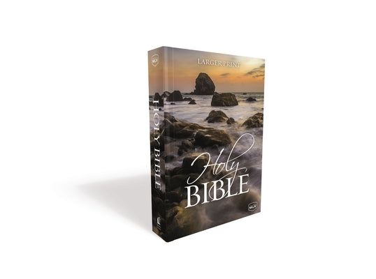 Large print NKJV Bible by Thomas Nelson showing open pages with readable text and ornate cover design.