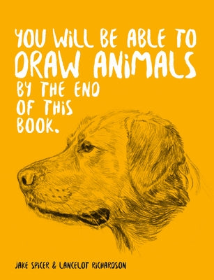 Paperback book titled "You Will Be Able to Draw Animals," by Ilex Press, showing a colorful cover with animal illustrations.