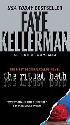 Mass market paperback of The Ritual Bath novel by Harper, featuring a cover illustration with mystical and serene themes.