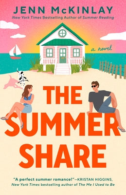Paperback copy of The Summer Share novel by Berkley Books, featuring a colorful cover with summer-themed imagery.
