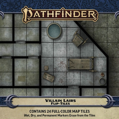 Pathfinder Flip-Tiles: Villain Lairs Set Board Games Paizo Inc.