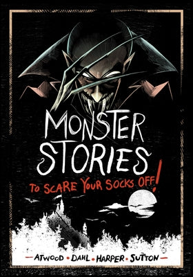 Paperback Monster Stories to Scare Your Socks Off by Stone Arch Books, featuring spooky illustrations and eerie scenes.