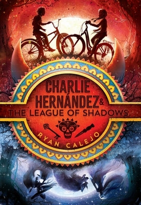 Paperback of Charlie Hernández & the League of Shadows by Aladdin Paperbacks, showing the book cover with colorful artwork.