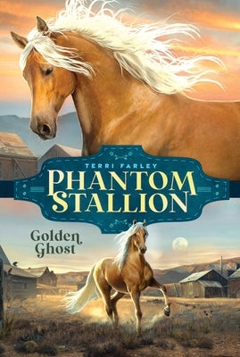 Golden Ghost paperback book by Aladdin Paperbacks featuring a ghostly illustration on the cover.