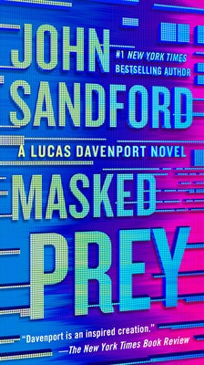 Masked Prey mass market paperback by G.P. Putnam's Sons featuring cover art with a mysterious masked figure.