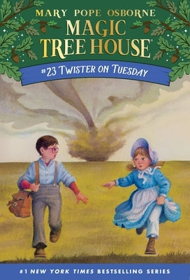 Paperback of "Twister on Tuesday" by Random House Books for Young Readers, showing the book cover with colorful illustrations.