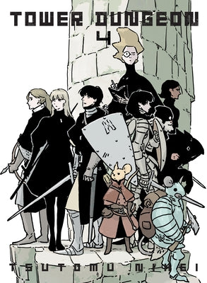 Paperback Tower Dungeon 4 comic book by Vertical Comics, featuring colorful cover art with fantasy dungeon scene.