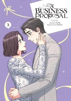 Paperback of "A Business Proposal, Vol. 3" by Ize Press featuring the book cover with title and author details.