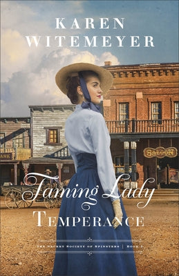 Paperback of Taming Lady Temperance by Bethany House Publishers with a cover featuring vintage artwork.
