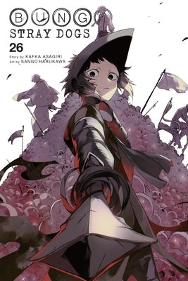 Paperback of Bungo Stray Dogs, Vol. 26 by Yen Press featuring cover art of characters from the manga series.