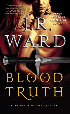 Blood Truth, 4 mass market paperback by Pocket Books featuring a dark, intense cover with a mysterious figure and blood-red accents.