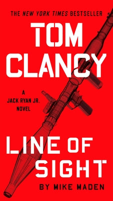 Mass market paperback of "Line of Sight" by Tom Clancy, published by Berkley Books, showing the book cover with title and author.