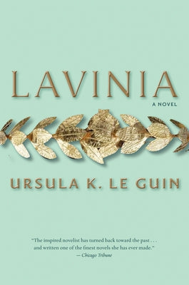 Lavinia paperback novel by Harper Perennial with a cover image featuring a detailed artistic design.