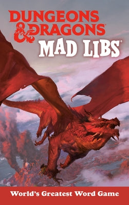 Paperback Dungeons & Dragons Mad Libs: World's Greatest Word Game by Mad Libs, featuring colorful cover and game prompts.