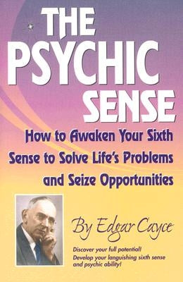 Paperback of The Psychic Sense book by A. R. E. Press, showing the cover with mystical artwork and title text.