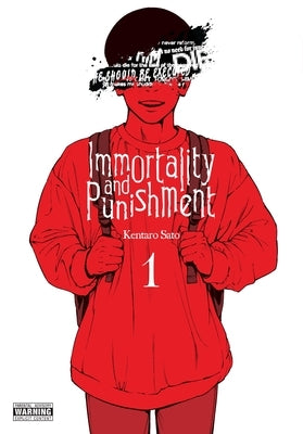 Paperback of Immortality and Punishment, Vol. 1 manga by Yen Press, featuring artwork on the cover with vibrant colors.