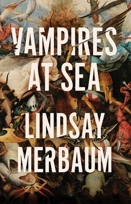 Paperback book titled "Vampires at Sea" by Creature Publishing, featuring a cover with vampire and ocean-themed artwork.