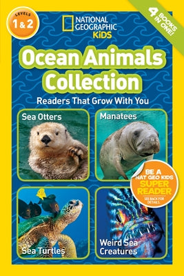 Ocean Animals Collection (National Geographic Kids Readers, Levels 1 & 2): Readers That Grow with You Paperback National Geographic Kids