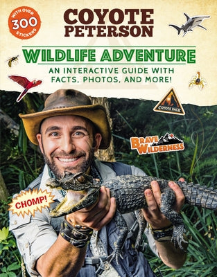 Cover of the Wildlife Adventure paperback book by Little, Brown Books for Young Readers, featuring colorful wildlife illustrations.