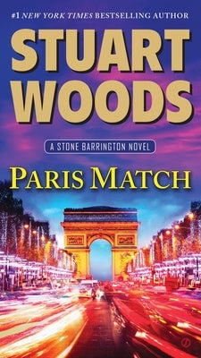 Cover of "Paris Match" by Stone Barrington, mass market paperbound novel published by G.P. Putnam's Sons.