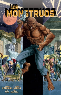 Paperback of Los Monstruos by Dark Horse Books featuring colorful monster illustrations on the cover