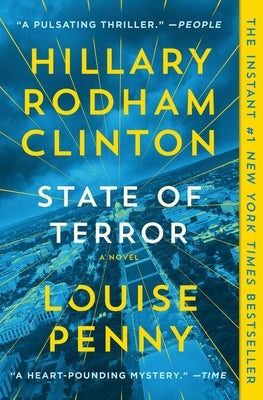 Paperback of "State of Terror" by Simon & Schuster/St. Martin's Press showing the book cover with title and author details.