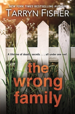 Large print paperback of "The Wrong Family" by Large Print Press, showing the book cover with title and author details.