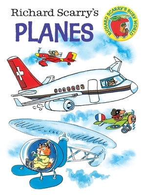 Richard Scarry's Planes Board Book Golden Books