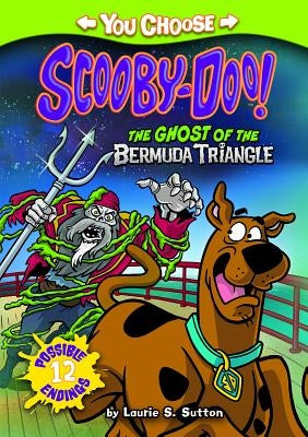 Paperback book titled "The Ghost of the Bermuda Triangle" by Stone Arch Books, showing a mysterious ghostly figure on the cover.