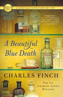 A Beautiful Blue Death: The First Charles Lenox Mystery Paperback Minotaur Books