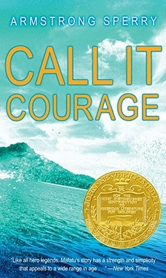Mass market paperback of "Call It Courage" by Simon & Schuster Books for Young Readers, featuring the book cover with title and artwork.