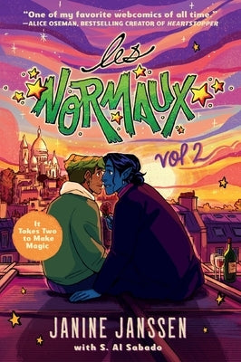 Paperback of Les Normaux, Volume Two graphic novel by Avon Books, featuring colorful illustrated cover art.