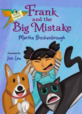 Paperback of "Frank and the Big Mistake" by Levine Querido showing the book cover with colorful illustrations and title text.