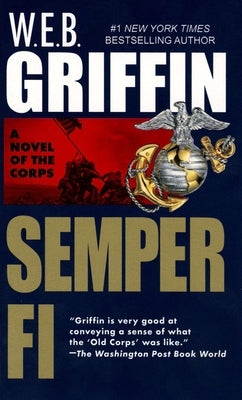 Cover of the mass market paperbound book "Semper Fi" by G.P. Putnam's Sons, featuring military-themed artwork.