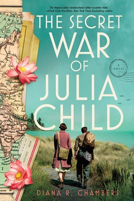 Paperback of The Secret War of Julia Child by Sourcebooks Landmark, showing the book cover with title and author details.