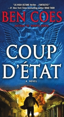 Mass market paperback of Coup d'Etat: A Dewey Andreas Novel by St. Martin's Press, featuring a sleek cover design.