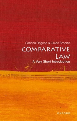 Paperback of Comparative Law: A Very Short Introduction by Oxford University Press, showing the book cover with title and publisher details.