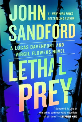 Paperback of Lethal Prey by Penguin Publishing Group, showing the book cover with bold title and author details.