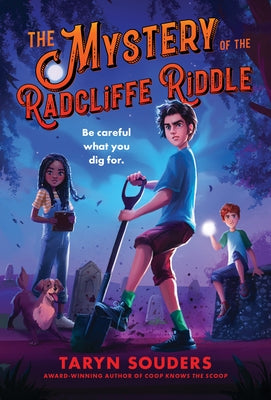 Paperback of The Mystery of the Radcliffe Riddle by Sourcebooks Young Readers, featuring a book cover with mysterious illustrations.