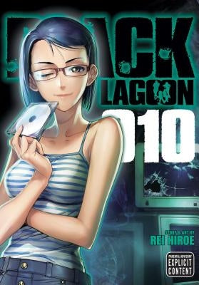 Black Lagoon, Vol. 10 paperback manga by Viz Media featuring characters from the action-packed manga series.