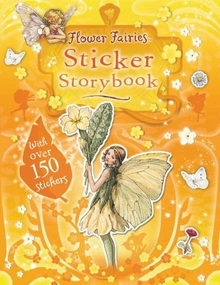 Paperback Flower Fairies Sticker Storybook by Warne Frederick & Company featuring colorful fairy illustrations and sticker pages.