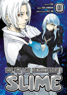 Paperback of That Time I Got Reincarnated as a Slime 17 by Kodansha Comics, featuring the comic book cover with colorful characters.