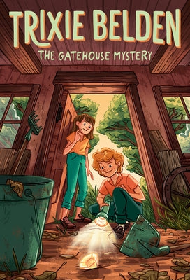 Paperback of The Gatehouse Mystery by Trixie Belden, published by Random House Children's Books, featuring a colorful book cover.