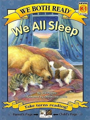We All Sleep paperback book by Treasure Bay, featuring colorful illustrated cover, ideal for young readers and bedtime stories.