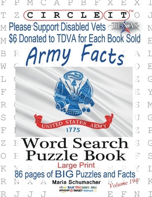 Circle It, Army Facts, Word Search, Puzzle Book by Lowry Global Media LLC