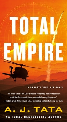 Cover of "Total Empire: A Garrett Sinclair Novel" mass market paperbound book by St. Martin's Press featuring the book's title and author.