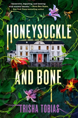 Paperback of Honeysuckle and Bone by Sweet July Books showing the book cover with floral design and title text.