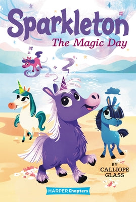 Paperback of Sparkleton: The Magic Day by HarperCollins, featuring a colorful cover with whimsical illustrations.