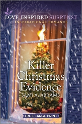 Paperback of Killer Christmas Evidence by Love Inspired Suspense, featuring a festive cover with holiday-themed imagery.