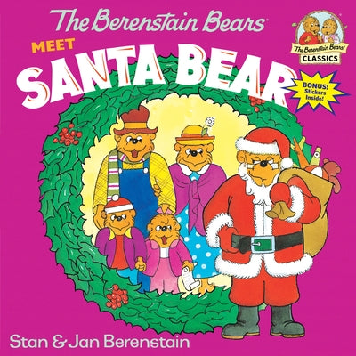 Paperback of The Berenstain Bears Meet Santa by Random House Books for Young Readers, featuring colorful cover art with Bear family and Santa.